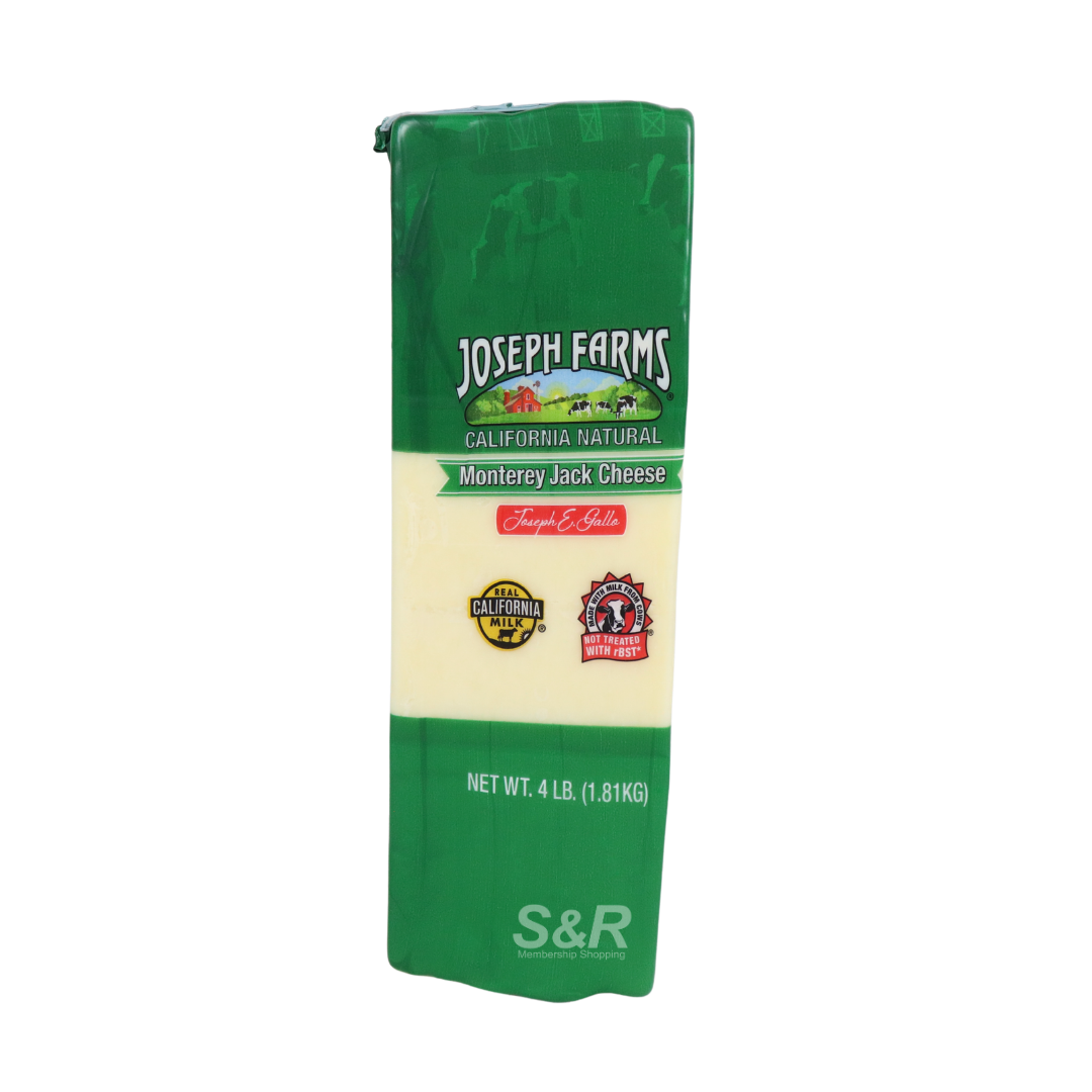 Joseph Farms Monterey Jack Cheese 1.81kg